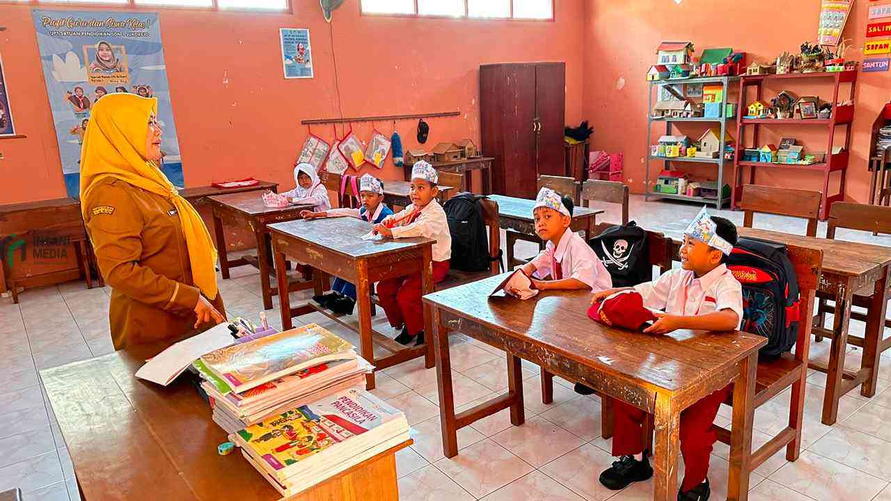 Lima Siswa Baru di SDN Sukorejo 3 Kota Blitar