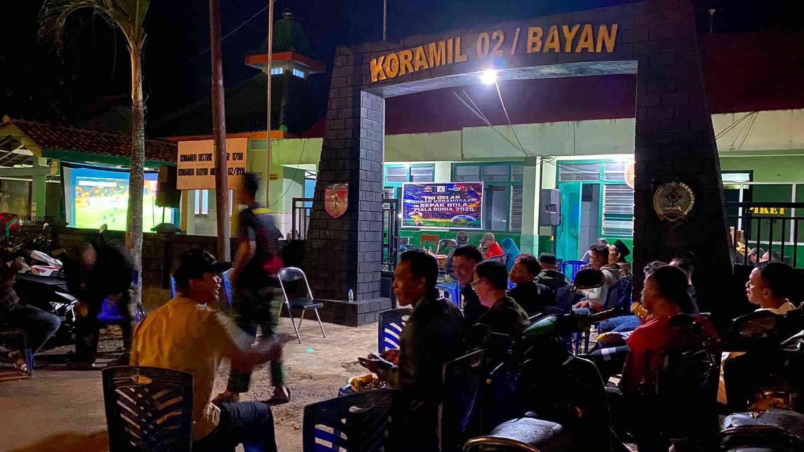 Nobar Final Piala Dunia 2026 di Koramil Bayan Berlangsung Semarak, Spanyol Raih Gelar Juara Dunia Nobar Fina Piala Dunia Koramil Bayan Purworejo