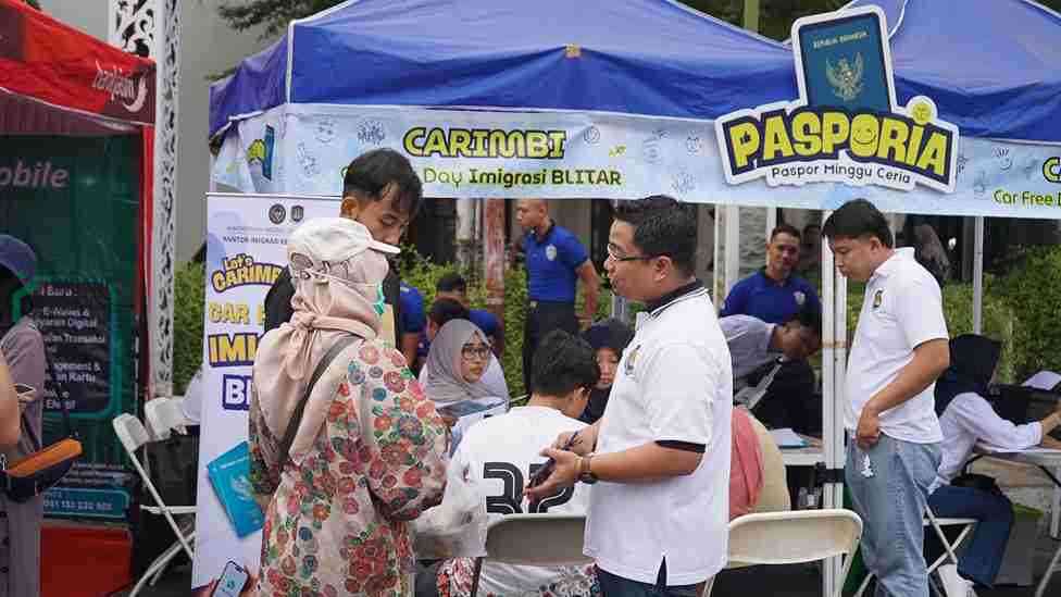 PASPORIA Imigrasi Blitar Hadir di CFD Tulungagung, Permudah Warga Urus Paspor PASPORIA Program Kantor Imigrasi Non TPI Blitar Hadir di CFD Tulungagung Permudah Warga Urus Paspor