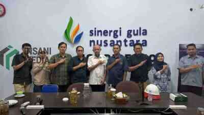 PT Sinergi Gula Nusantara SGN Pabrik Gula PG Ngadiredjo menerima kunjungan tim Badan Riset dan Inovasi Nasional BRIN