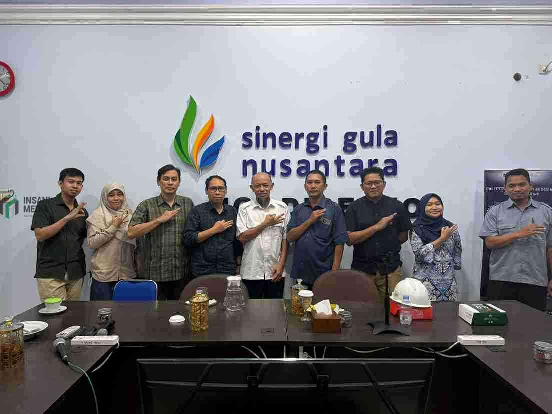 BRIN Kaji Potensi Gula Kristal Rafinasi di PG Ngadiredjo Kediri PT Sinergi Gula Nusantara SGN Pabrik Gula PG Ngadiredjo menerima kunjungan tim Badan Riset dan Inovasi Nasional BRIN