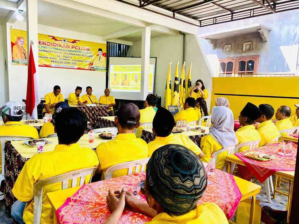 DPD Partai Golkar Kabupaten Blitar Sukses Gelar Musdes Dapil V, Bentuk Struktur Akar Rumput Pelaksanaan Musdes DPD Partai Golkar Kabupaten Blitar di Dapil V