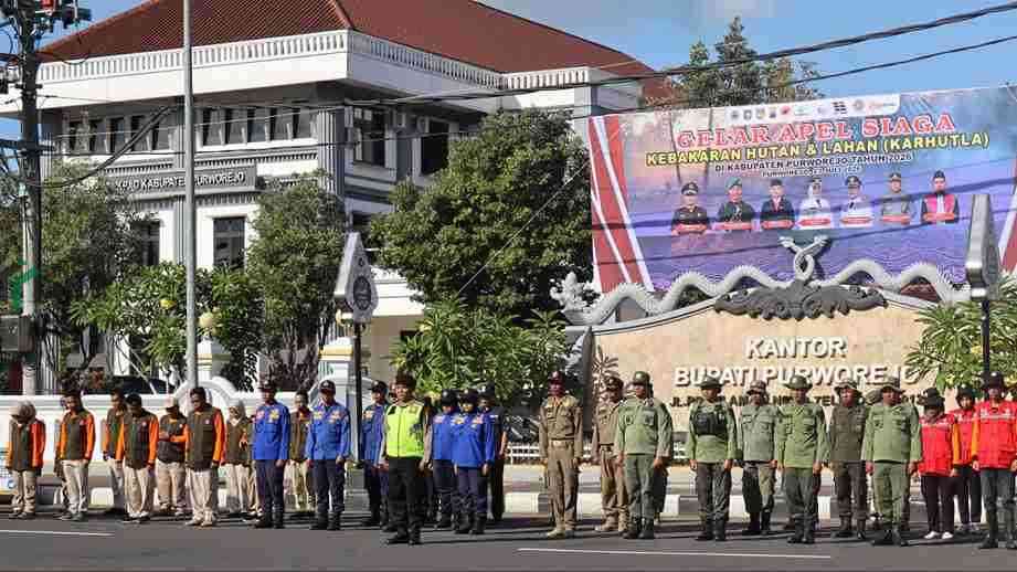 Pemkab Purworejo Gelar Apel Cegah Karhutla