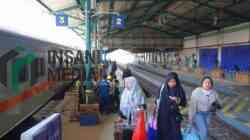 Penumpang Kereta Api di Daop 7 Madiun