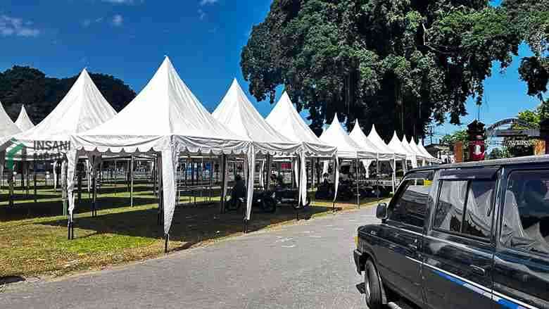Blitar Djadoel 2026 Siapkan 519 Stan dan Empat Zona Sejarah Persiapan Stan Blitar Djadoel 2026