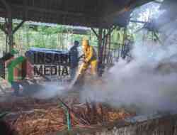 Tungku Pakan Sapi Tidak Dimatikan, Diduga Picu Kebakaran Tumpukan Jerami di Karangsono, Blitar, Nyaris Bakar Bangunan