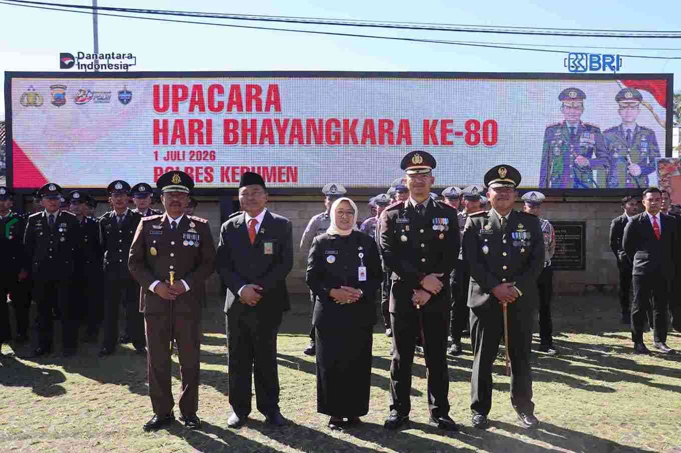 Polres Kebumen Gelar Peringatan HUT Bhayangkara ke 80