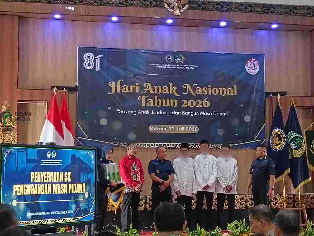 Hari Anak Nasional, LPKA Blitar Berikan Remisi kepada 65 Anak Binaan Sebanyak 65 Anak di LPKA Kelas I A Blitar Mendapat Remisi