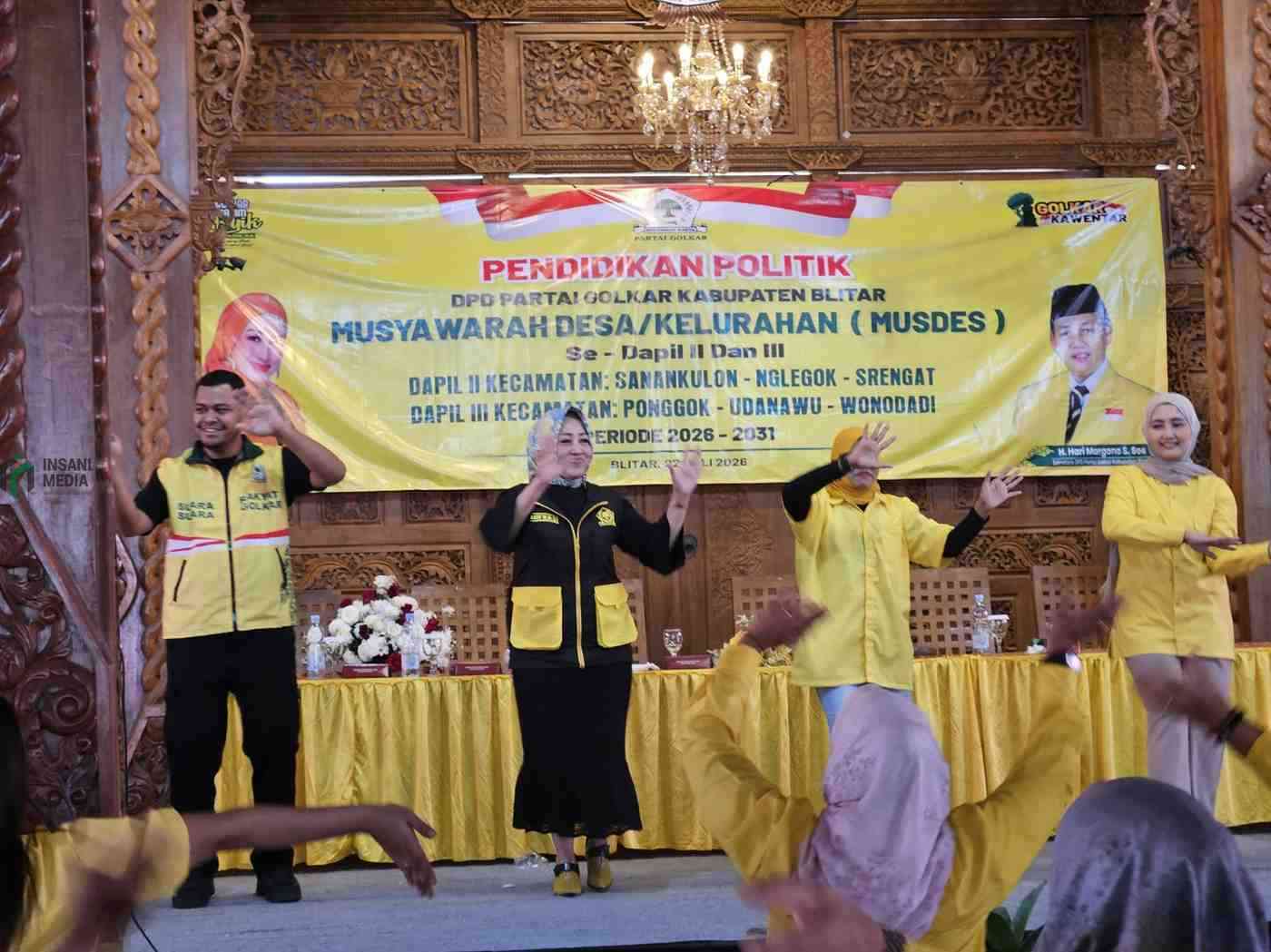 Senam Golkar blitar