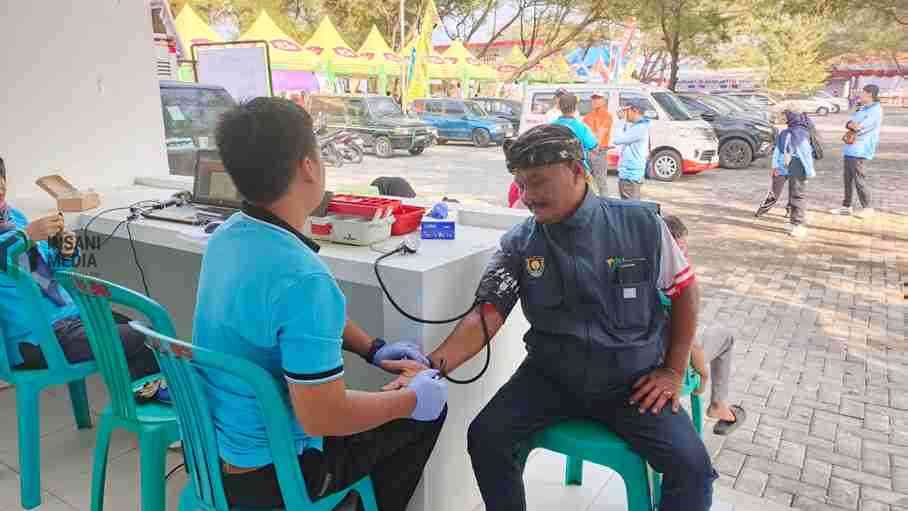 Tim Reaksi Cepat TRC Jawa Tengah Koordinator Purworejo Diperiksa Kesehatan Sebelum Donor Darah