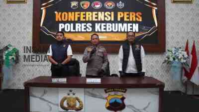 Jelang Hari Bhayangkara ke-80, Polres Kebumen Ungkap Sejumlah Kasus Kriminal dan Narkoba