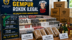 Bea Cukai Blitar Intensifkan Penindakan, 1,2 Juta Batang Rokok Ilegal Disita dan Potensi Kerugian Negara Rp1,21 Miliar Berhasil Diselamatkan