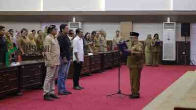 Bupati Blitar Rijanto Melantik Pengurus Eekonomi Kreatif Dewan Kebudayaan dan Baparda Periode 2026 2030