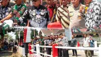 Hore, Jembatan Merah Putih Presisi Buka Akses Wlingi-Selopuro
