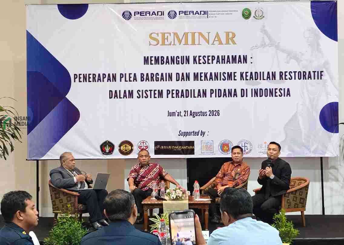 Sosialisasi KUHP Baru, DPC Peradi Kediri Bahas Plea Bargain dan Keadilan Restoratif DPC Peradi Kediri Gelar Sosialisasi KUHP Baru