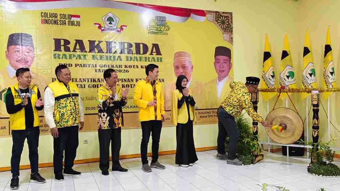 Rakerda DPD Golkar Kota Kediri Targetkan 40 Persen Struktur Diisi Anak Muda DPD Partai Golkar Kota Kediri Menggelar Rakerda Rapat Kerja Daerah