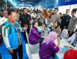 Kapolri Tinjau Baktikes Di Gedung KSPSI Jatim, Layanan Kesehatan Dihadirkan Untuk Pekerja Dan Masyarakat