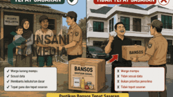 Uang Bansos Sering Salah Alamat, Sampai Kapan Rakyat Kecil Harus Mengalah ?