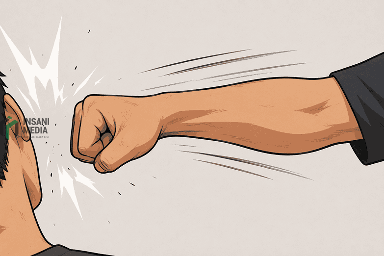 Ilustrasi Pemukulan atau Bullying