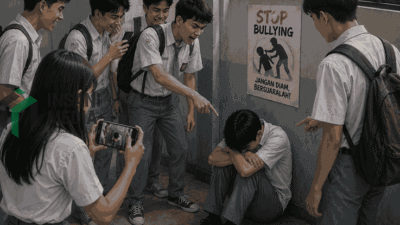 Ilustrasi Perundungan Bullying
