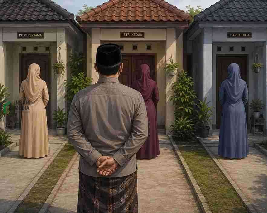 Ajukan Izin Poligami, Syaratnya Tidak Cukup Cinta, Lalu Apa Saja ? Ilustrasi Poligami