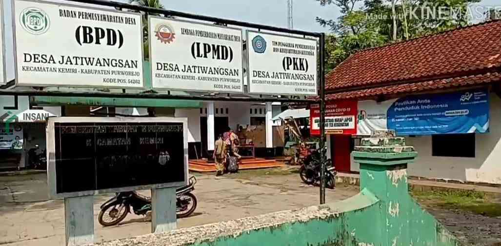 Kantor Desa Jatiwangsan Kecamatan Kemiri Kabupaten Purworejo