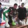 Kejari Blitar Musnahkan Puluhan Ribu Pil Dobel L, Sabu, hingga Ratusan Tanaman Ganja, Begini Caranya