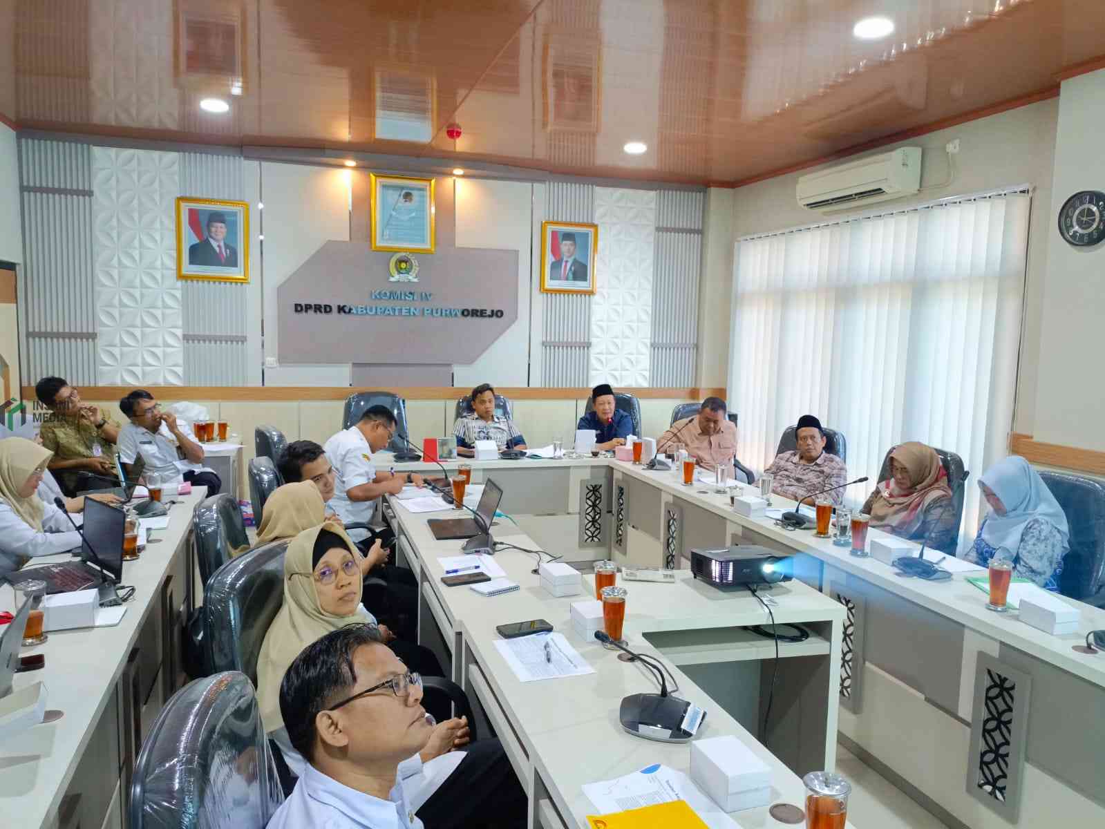 Komisi IV DPRD Kabupaten Purworejo saat Rapat Bersama OPD Mitra