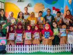 Dukung Budaya Literasi Sejak Dini, MORAZEN Yogyakarta Tambahkan 90 Buku di SDN 1 Temon Wetan