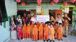PT Kereta Api Indonesia Persero Daop 7 Madiun kembali menyalurkan bantuan melalui Program Tanggung Jawab Sosial dan Lingkungan TJSL Bina Lingkungan untuk Pendidikan Disabilitas dan Budaya