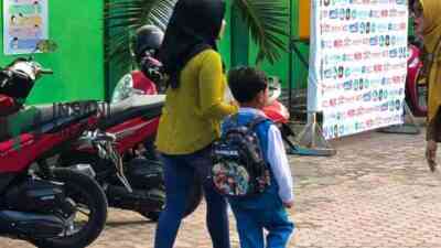 Pelajar Siswa TK di Kota Blitar