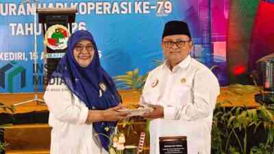 Pelantikan Pengurus Dekopinda Kota Kediri Periode 2025 2030