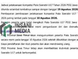 Piala Soeratin U-17 Jatim Ditunda, PSSI Kabupaten Blitar Kecewa ada Biaya Pendaftaran, Segini Nilainya