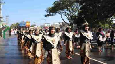 Peserta Karnaval Parade Kreatif Purworejo Berseri 2026