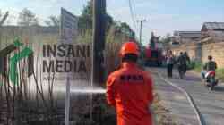 KDKMP di Dekat Lahan Tebu, Nyaris Terbakar saat Lahan di Srengat, Blitar Terbakar