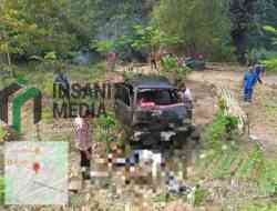 Mitsubishi L300 Terjun ke Sungai Jari di Selopuro, Blitar Pengemudi Meninggal