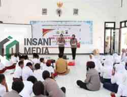 Polwan Goes To School, Polawan Polres Kebumen Edukasi Perlindungan Diri Pada Siswa