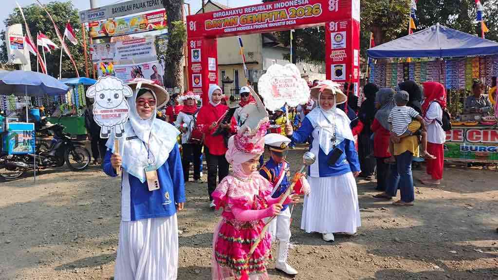 Sebanyak 700 Anak TK Meriahkan Karnaval HUT ke-81 RI di Bayan, Purworejo Sebanyak 700 Anak Kecamatan Bayan Kabupaten Purworejo Mengikuti Karnaval HUT RI ke 81