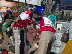 Motor Tabrakan dengan Mobil di Bagelen, Purworejo Seorang Perempuan Terluka di Kepala