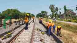 Vice President PT Kereta Api Indonesia (Persero) Daop 7 Periksa Jalur Madiun–Kertosono untuk Jaga Keselamatan Perjalanan KA