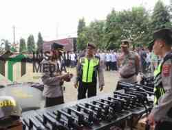 Polres Kebumen Cek Kesiapan Personel dan Peralatan Kamtibmas