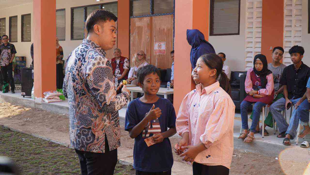 Wali Kota Blitar Syaiqul Muhibbin Bersama Calon Siswa Sekolah Rakyat SR di Kota Blitar