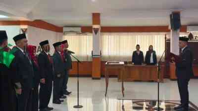 Walikota Blitar Lantik 6 Kepala OPD, 2 Jabatan Strategis Masih Kosong, Apa Saja ?