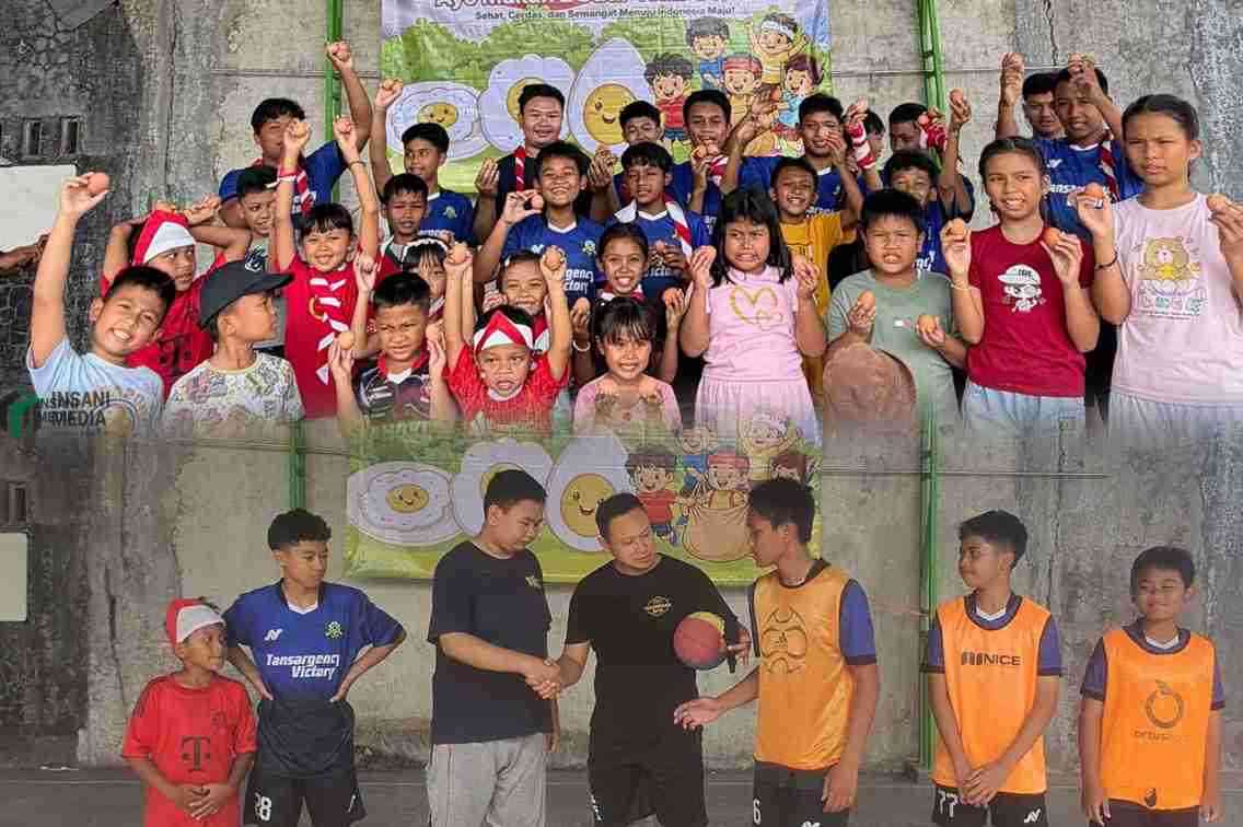 Semarak HUT RI ke-81, Warga Tanjungsari Regency Padukan Lomba Kemerdekaan dengan Gerakan Makan Telur Warga Perumahan Tanjungsari Regency Kota Blitar merayakan Hari Ulang Tahun HUT Kemerdekaan Republik Indonesia ke 81 dengan Berbagai Lomba
