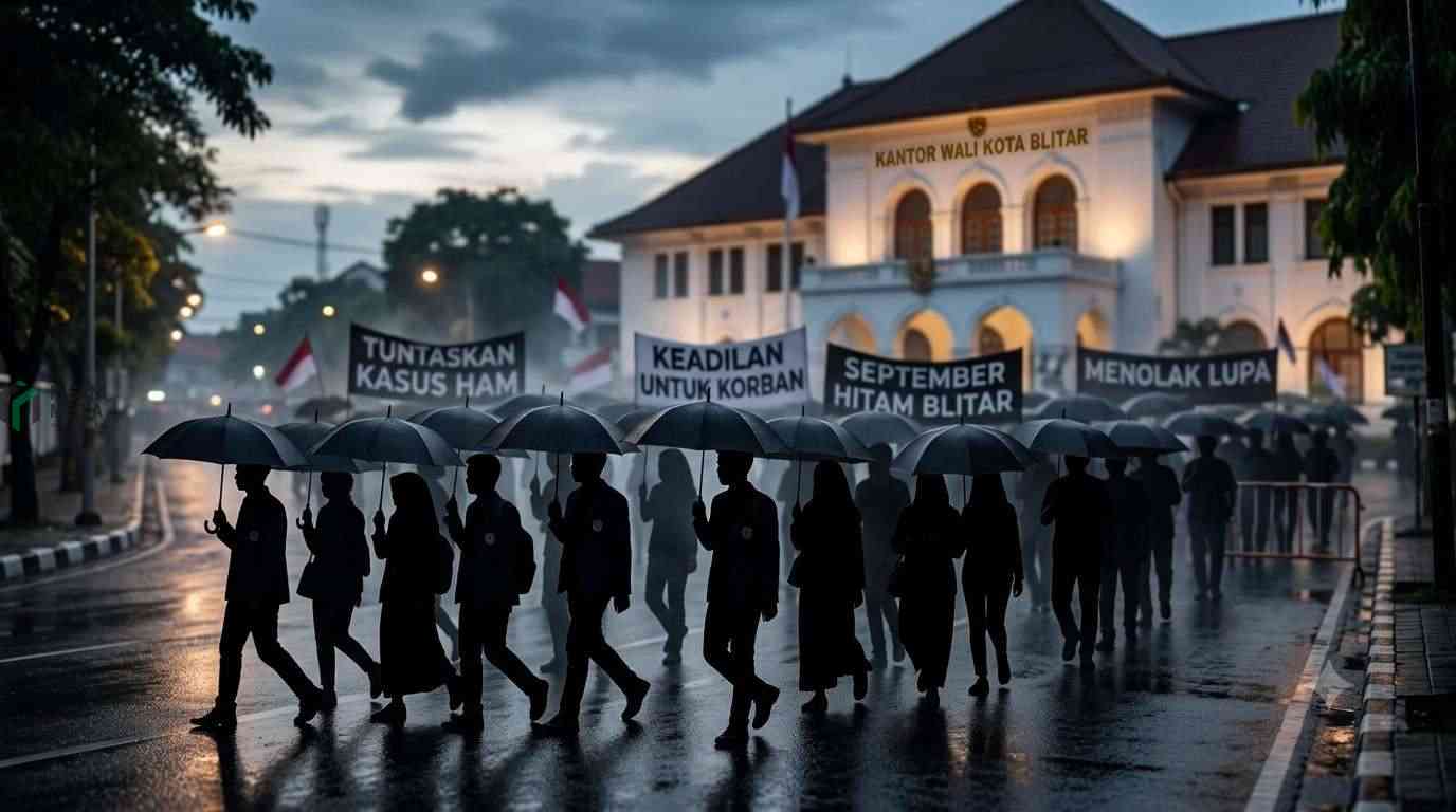 "Hentikan Pembangunan Egois!" Gugatan September Hitam dari Blitar September hitam blitar