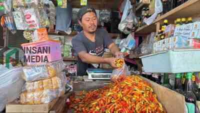Musim Kemarau, Harga Cabe Rawit di Kota Blitar Tembus Rp75 Ribu Perkilogram