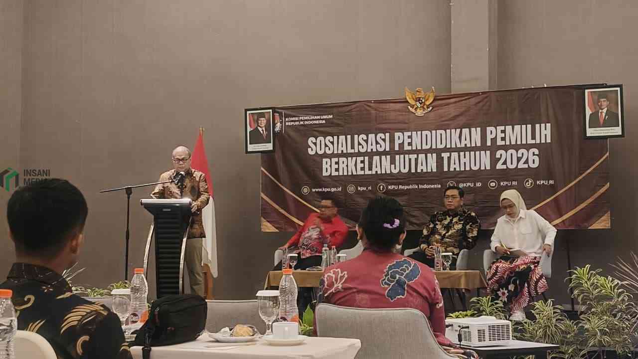 Romy Soekarno Anggota Komisi II DPR RI Ajak Gen Z Kawal Demokrasi Digital Anggota DPR RI Komisi II Romy Soekarno saat Sosialisasi Pendidikan Pemilih Berkelanjutan Tahun 2026 di Hotel Santika