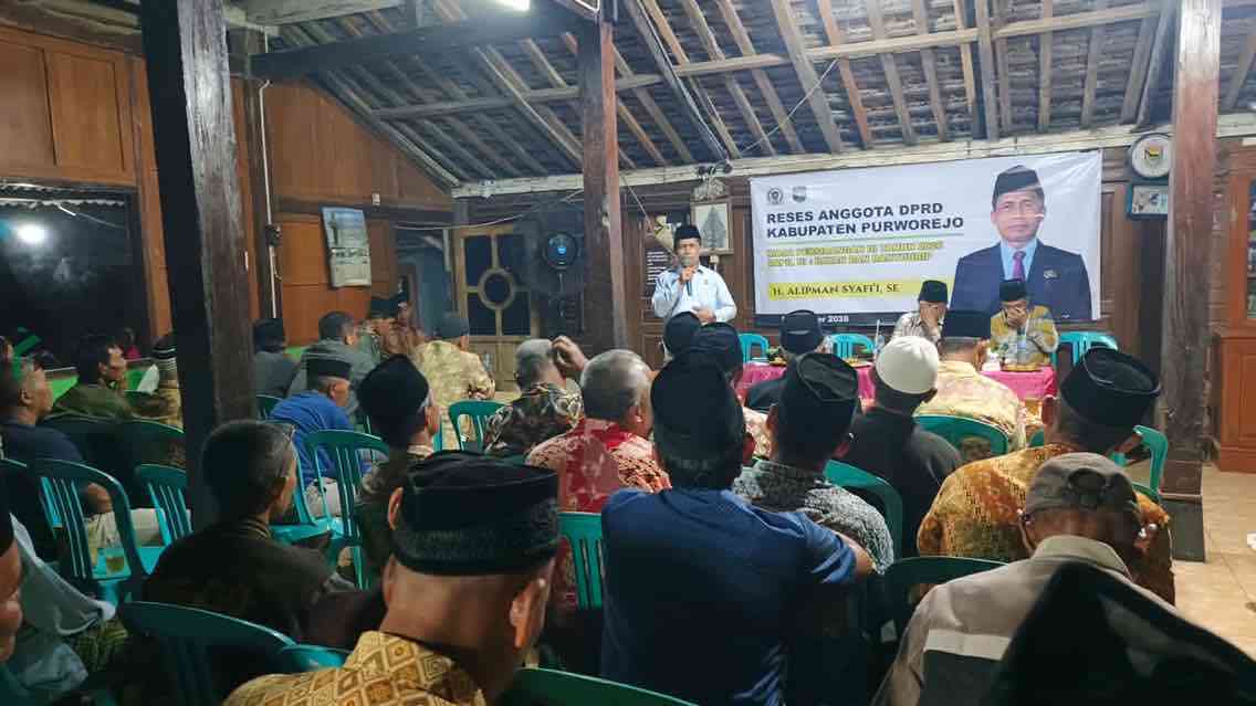 Reses Alipman Anggota DPRD Purworejo di Grantung, Limbah Tahu dan Minimnya Fasilitas Kesehatan Jadi Sorotan Anggota DPRD Purworejo H Alipman Syafii Menggelar Reses di Desa Grantung Kecamatan Bayan Kabupaten Purworejo