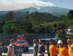 Kebakaran Hutan di Malang Mengarah Blitar, BPBD Siaga di Sirahkencong