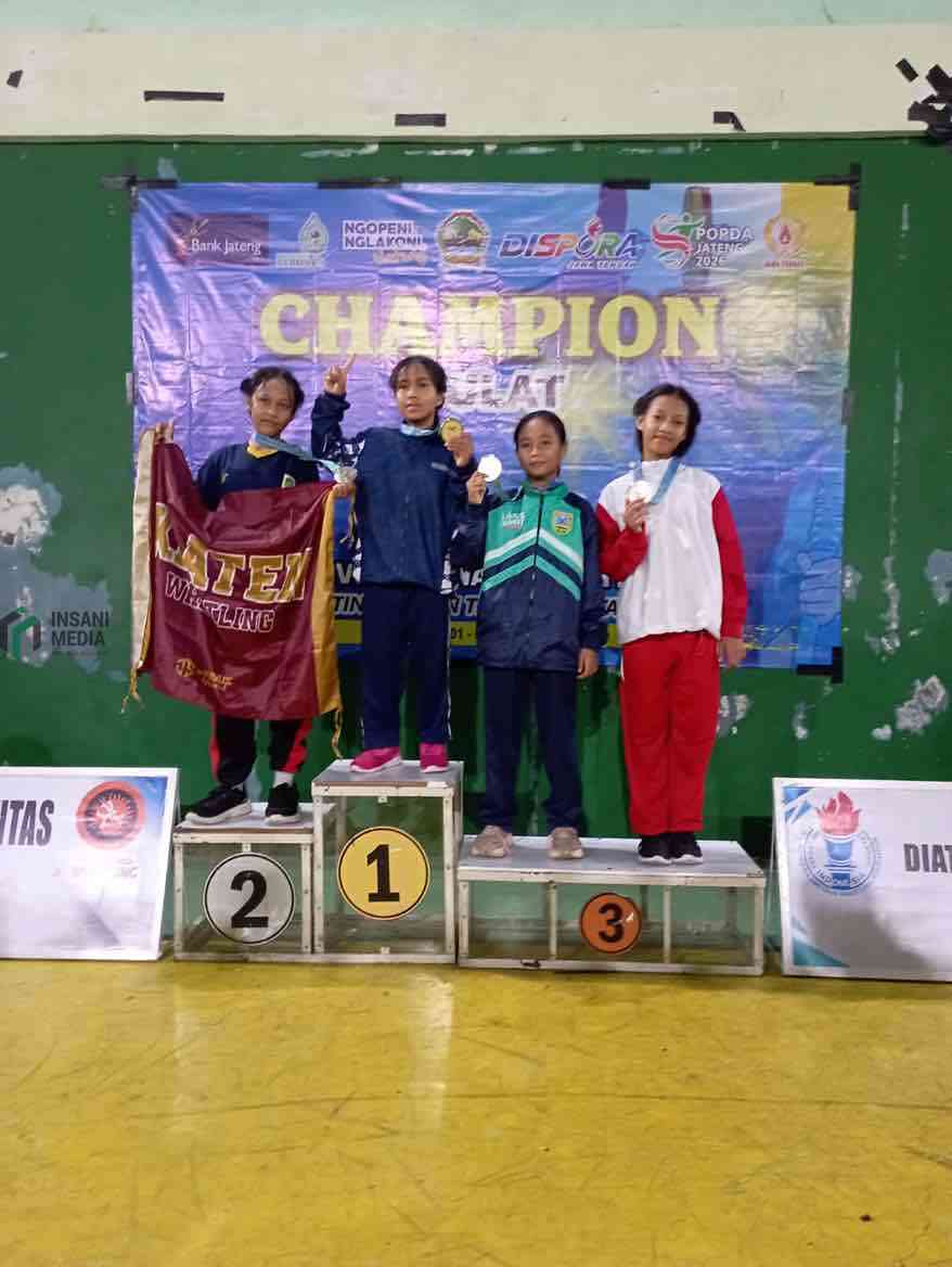 Fahara Siswi SD Patukrejomulyo, Kebumen Raih Medali Emas Gulat POPDA Jateng Fahara Rufaidah Waitomukti siswi SD Patukrejomulyo Kecamatan Mirit Meraih Medali Emas untuk Gulat di POPDA Jateng 2026